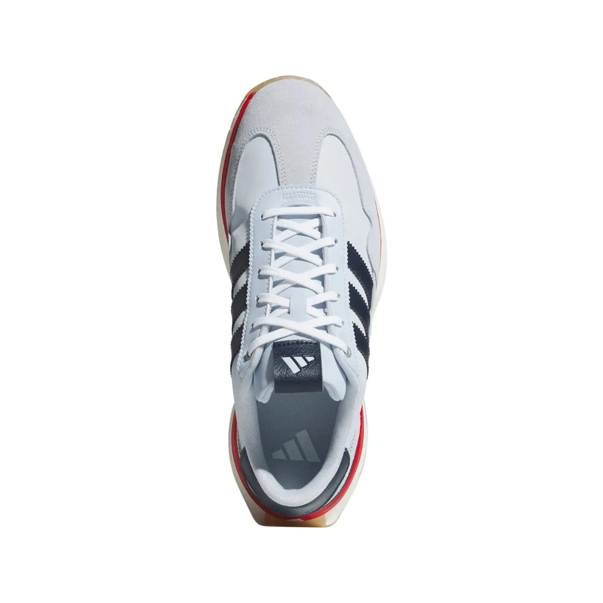 Adidas S2G Textile Men's Spikeless Golf Shoe - Light Blue/Navy/Red
