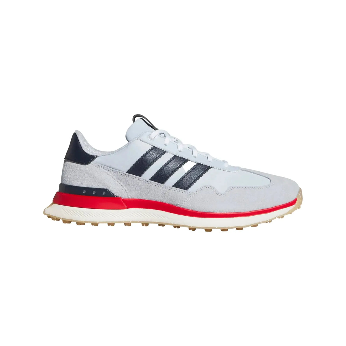 Adidas S2G Textile Men's Spikeless Golf Shoe - Light Blue/Navy/Red
