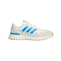 Adidas S2G Textile Men's Spikeless Golf Shoe - Off White/Lucid Ray Blue