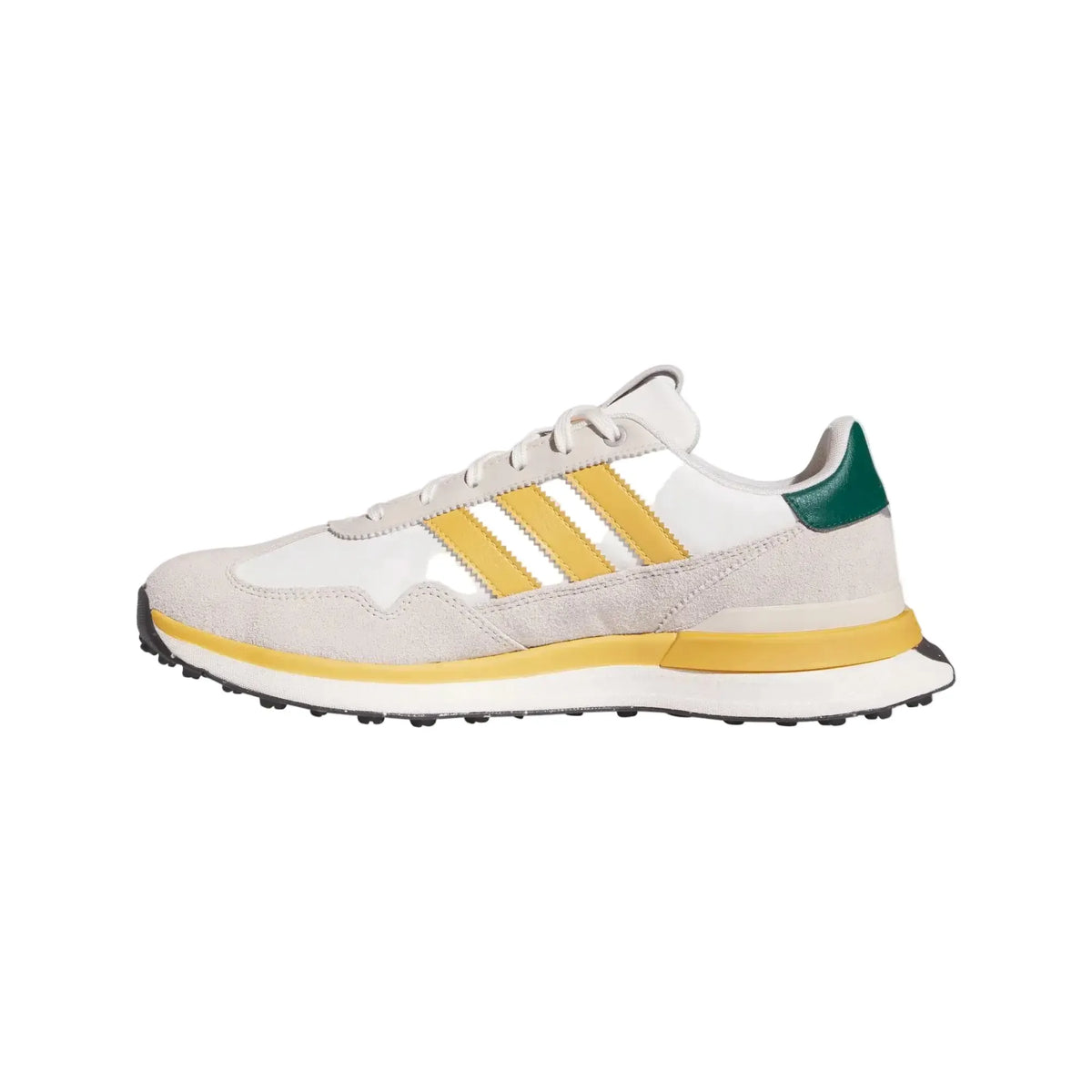 Adidas S2G Textile Men's Spikeless Golf Shoe - Off White/Pre-Yellow