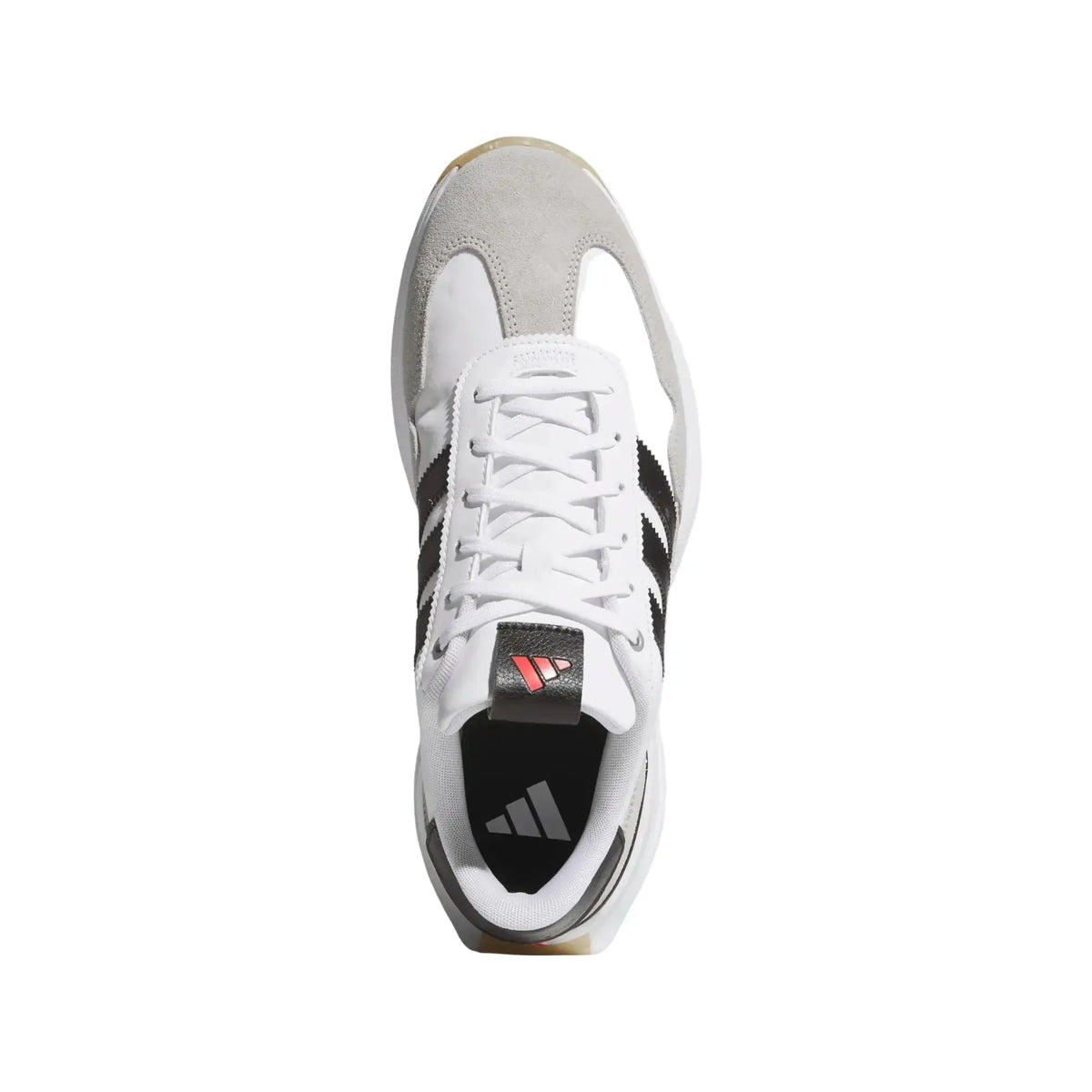 Adidas S2G Textile Men's Spikeless Golf Shoe - White/Black
