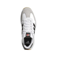 Adidas S2G Textile Men's Spikeless Golf Shoe - White/Black
