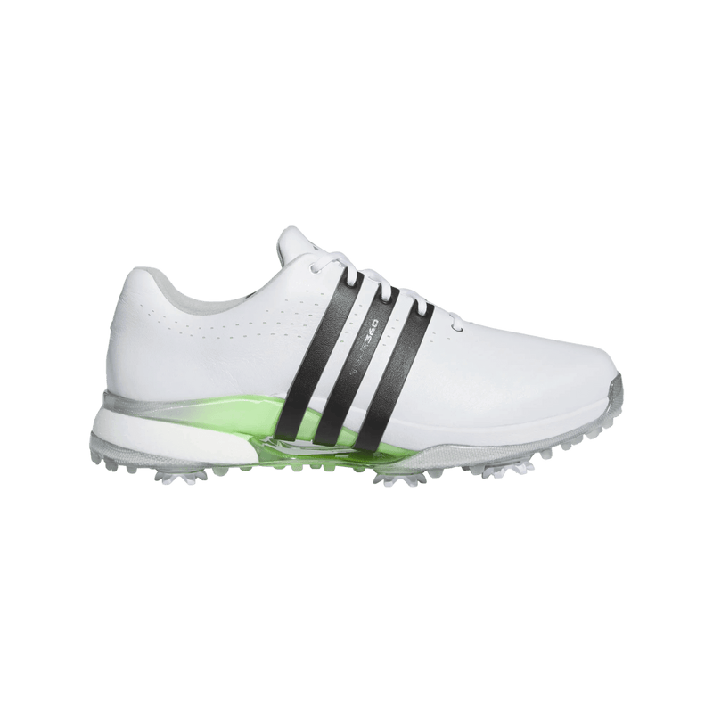 Adidas Tour 360 Men's Golf Shoes White/Green Spark 2024