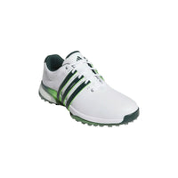 Adidas Tour 360 Spikeless Golf Shoe - White/Green/Black