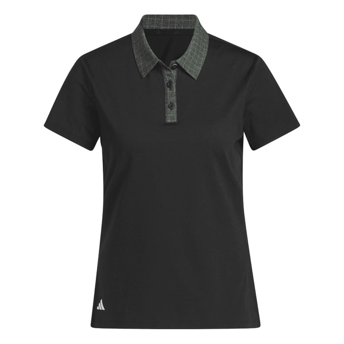 Adidas Ultimate365+ Butterspun Grid Polo Shirt