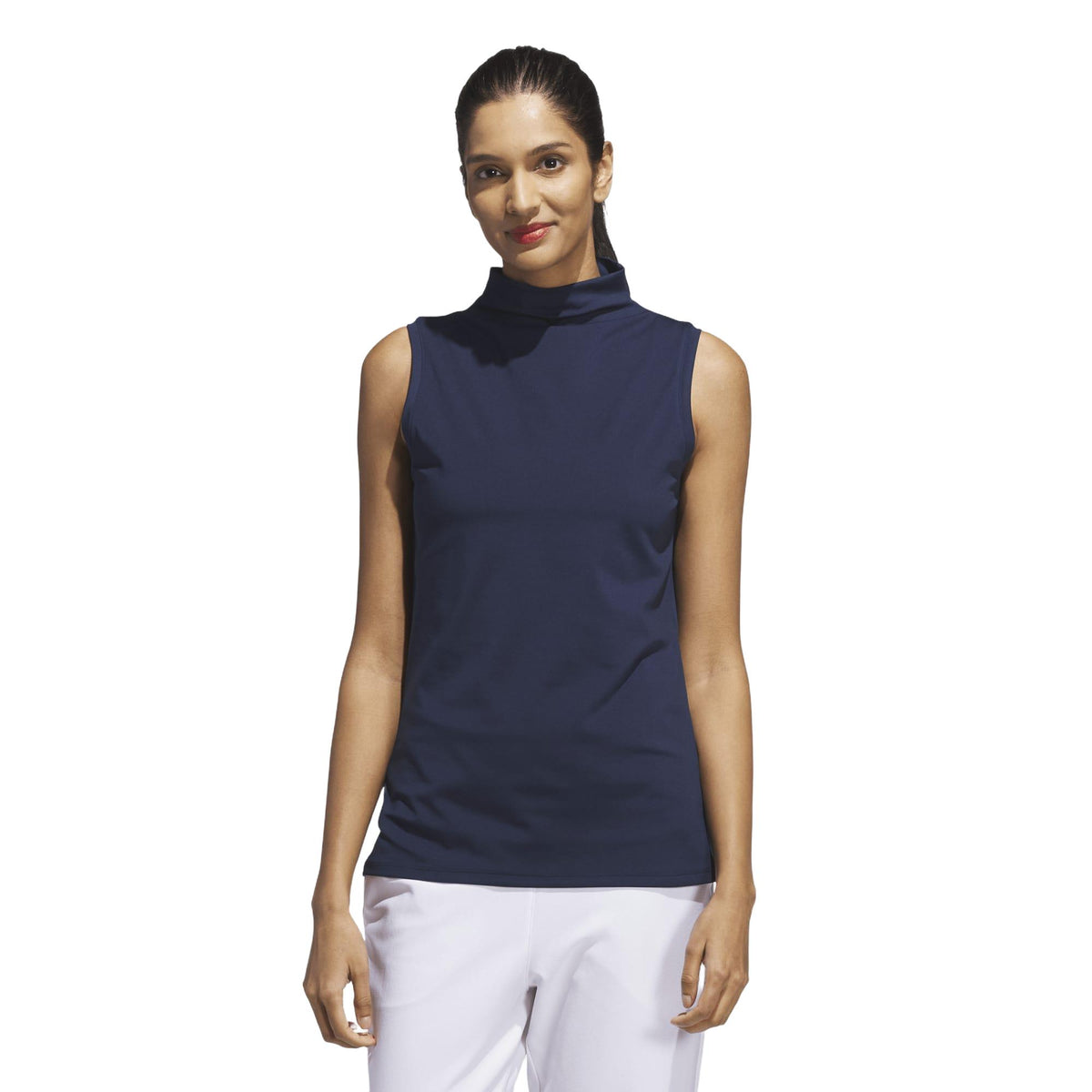 Adidas Ultimate365 Butterspun Sleeveless Mock Neck Top
