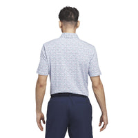 Adidas Ultimate365+ Butterspun Soft Print Polo Shirt