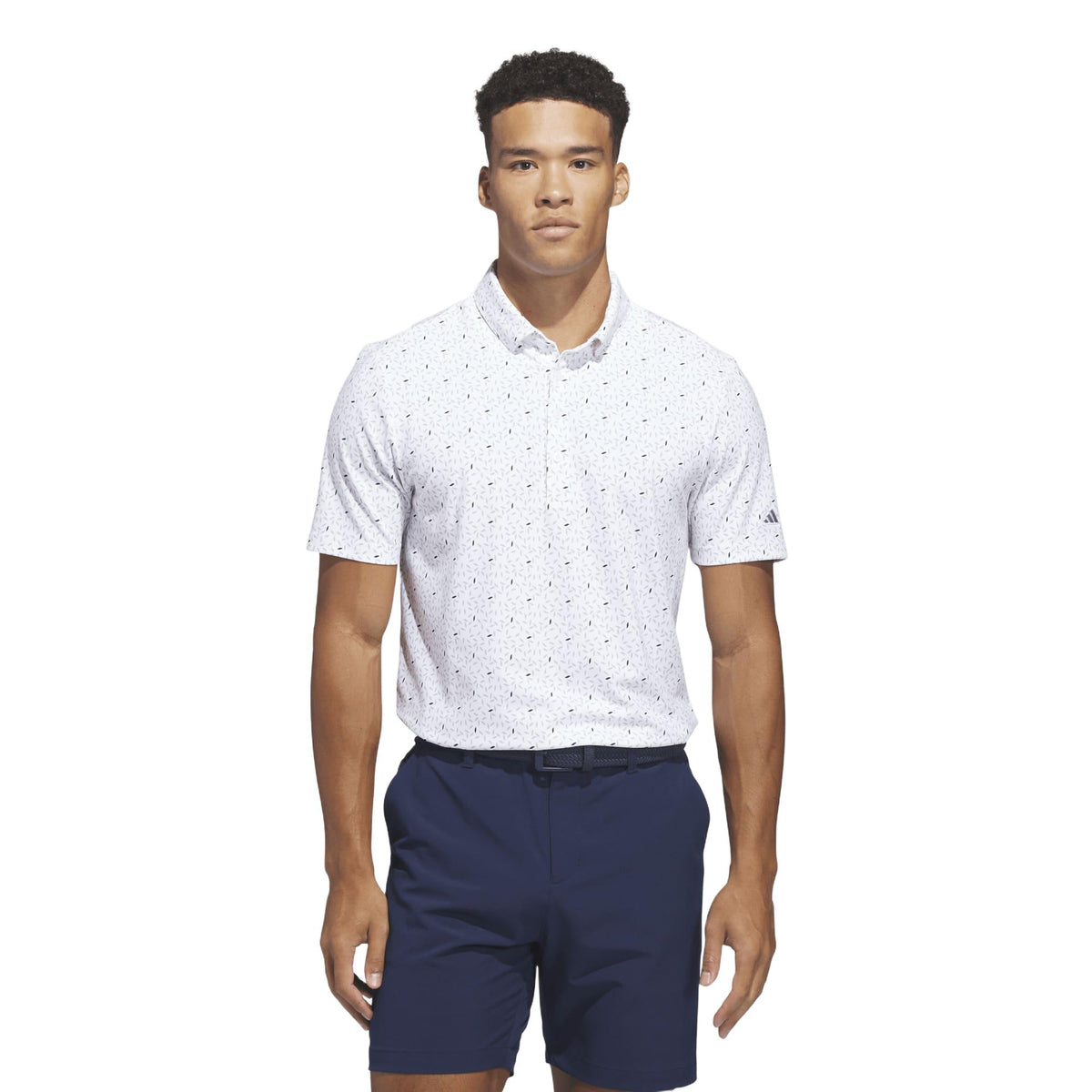 Adidas Ultimate365+ Butterspun Soft Print Polo Shirt