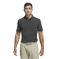 Adidas Ultimate365+ Climacool Butterspun Break Out Print Polo Shirt - Carbon