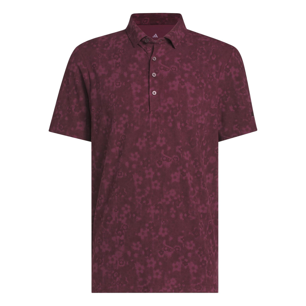 Adidas Ultimate365+ Climacool Butterspun Mighty Blossom Print Polo Shirt