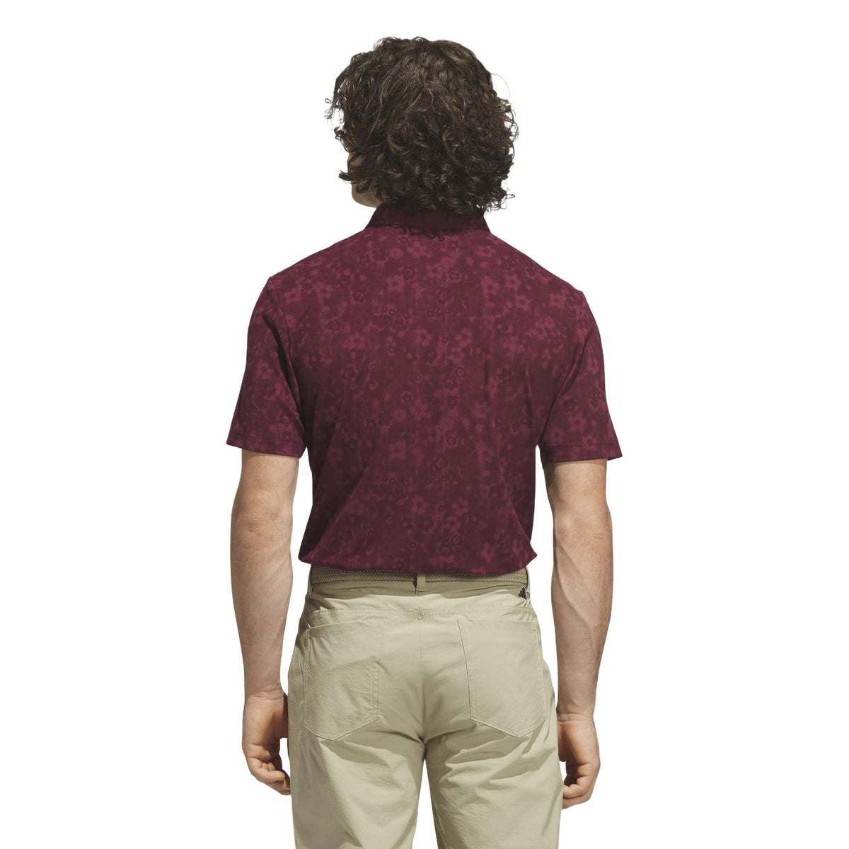 Adidas Ultimate365+ Climacool Butterspun Mighty Blossom Print Polo Shirt