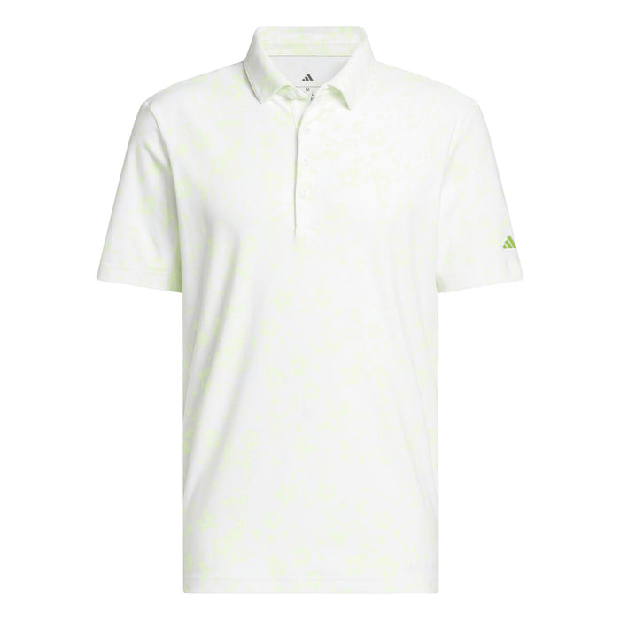 Adidas Ultimate365+ Climacool Butterspun Mighty Blossom Print Polo Shirt