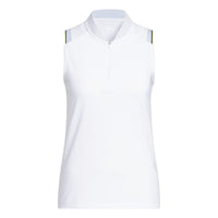 Adidas Ultimate365 Climacool Quarter-Zip Polo Shirt - White