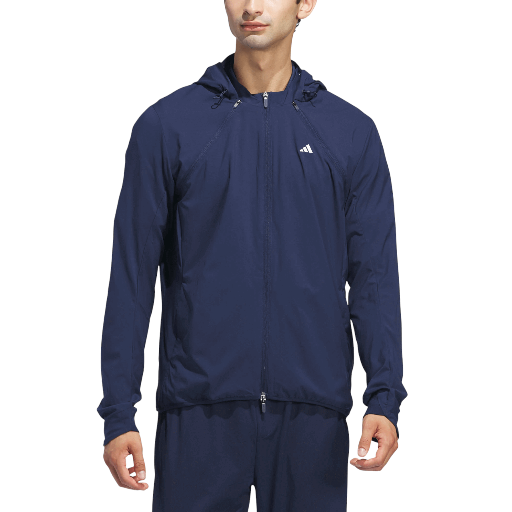 adidas Ultimate365 Tour Frostguard Full-Zip Padded Golf Jacket - Blue