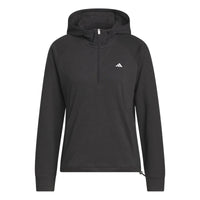 Adidas Ultimate365+ Course Control Hybrid Quarter-Zip Hoodie Jacket - Black