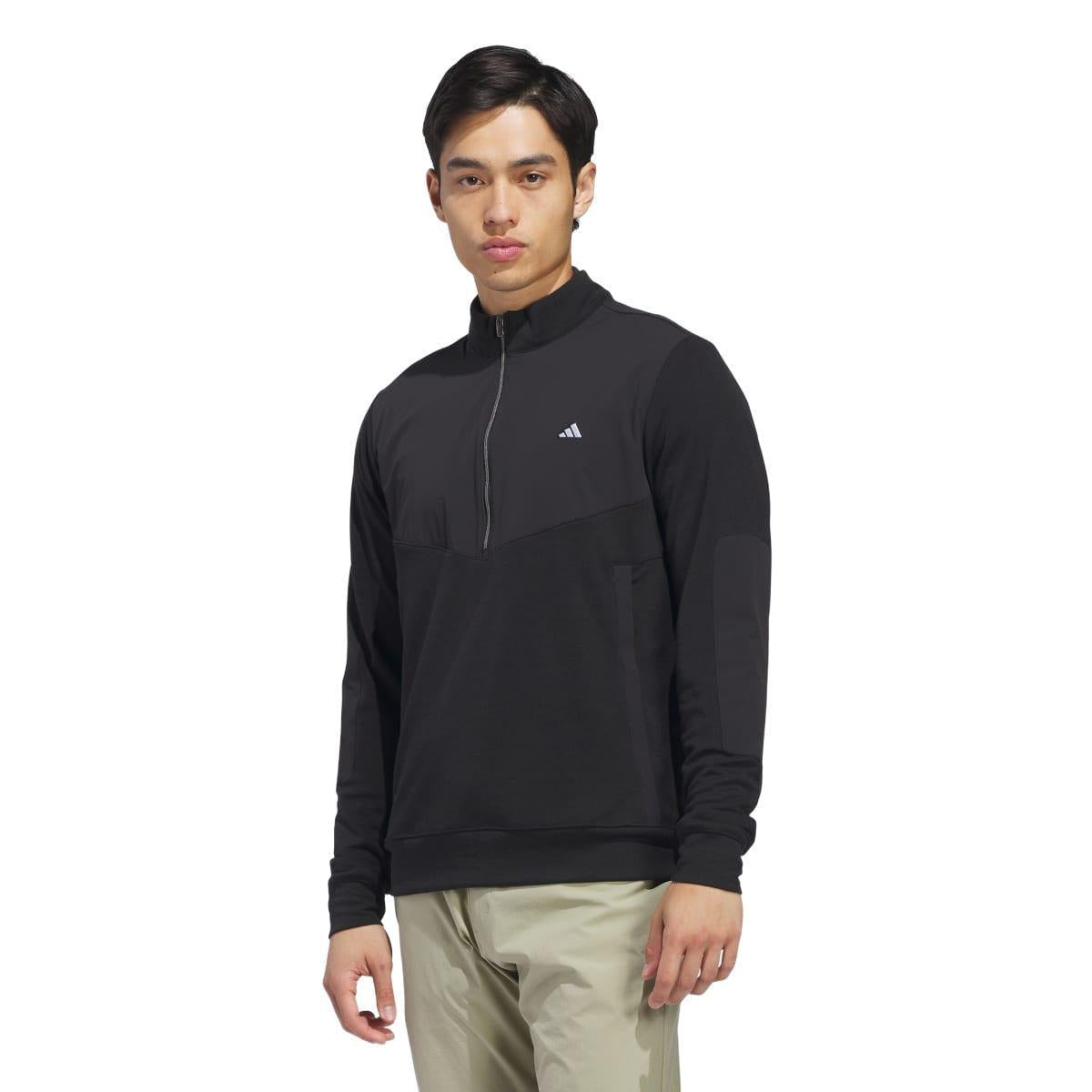 Adidas Ultimate365+ Course Control Hybrid Quarter-Zipper Sweatshirt