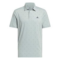 Adidas Ultimate365 Essence Print Climacool Polo Shirt - Wonder Sage