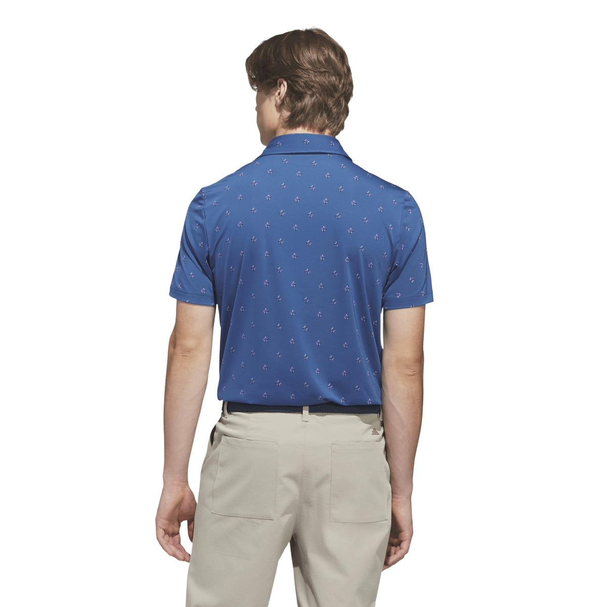 Adidas Ultimate365 Essence Print Climacool Polo Shirt - Dusky Petrol