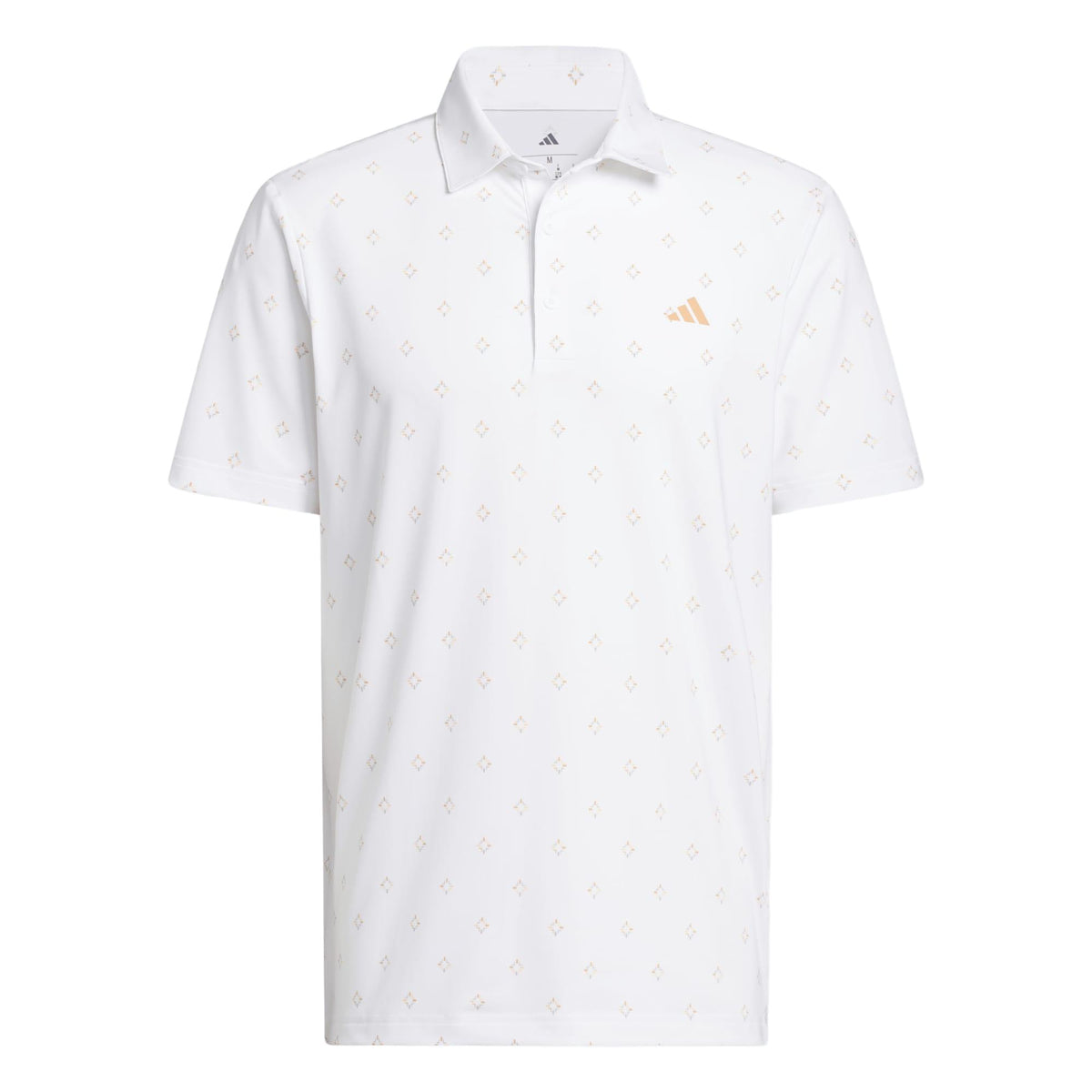 Adidas Ultimate365 Essence Print Climacool Polo Shirt - White