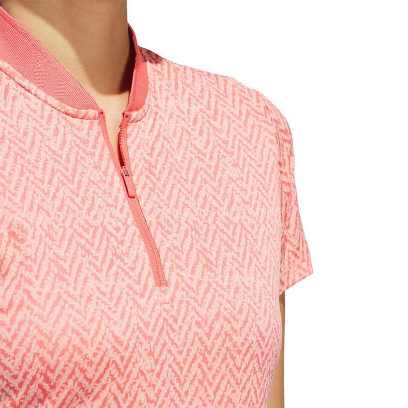 Adidas Ultimate365 Jacquard Golf Polo - Womens