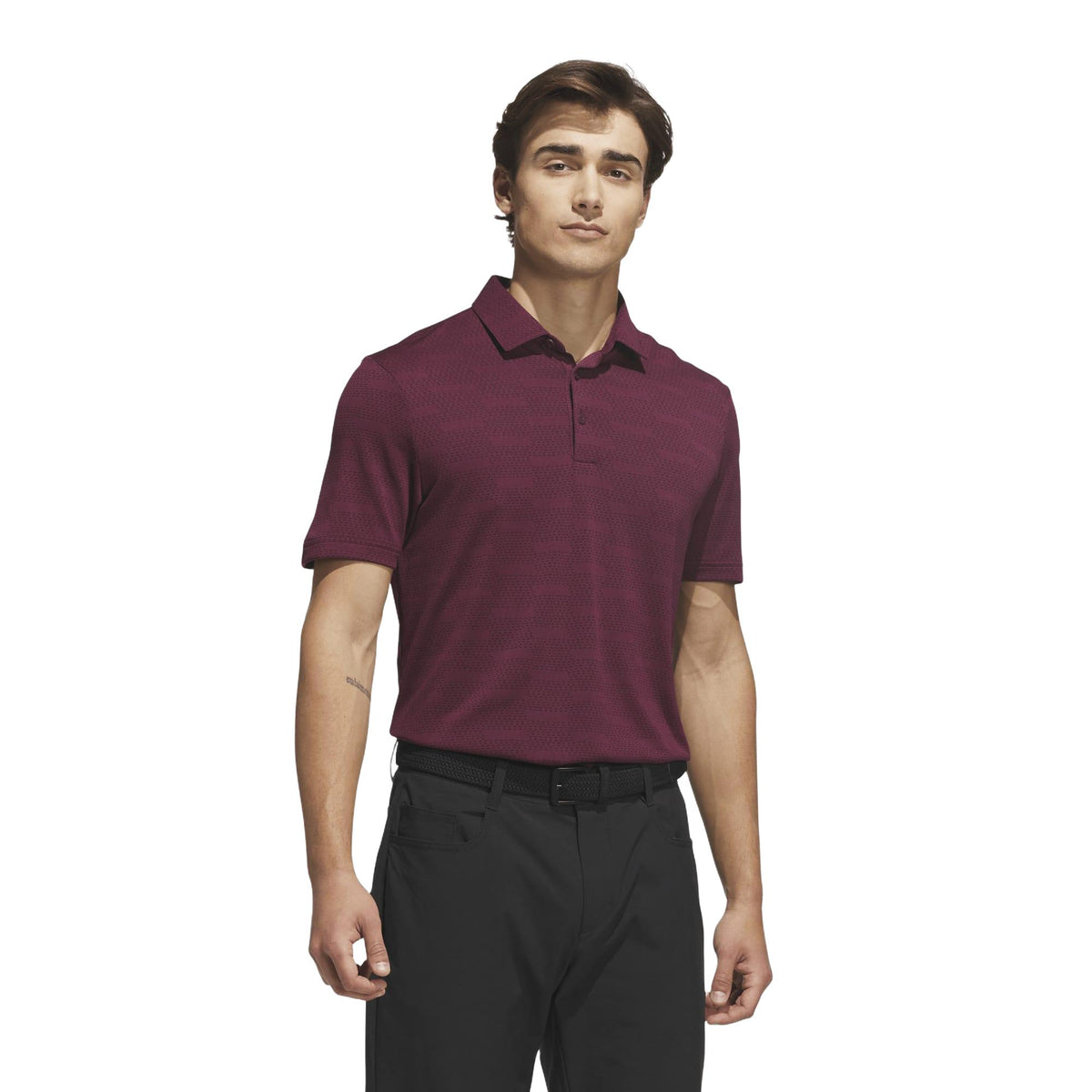 Adidas Ultimate365 Jacquard Polo Shirt