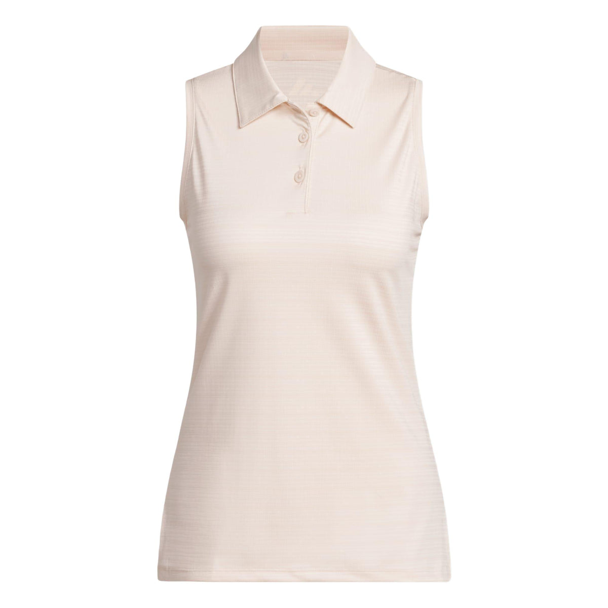 Adidas Ultimate365 Jacquard Sleeveless Polo Shirt