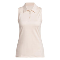 Adidas Ultimate365 Jacquard Sleeveless Polo Shirt