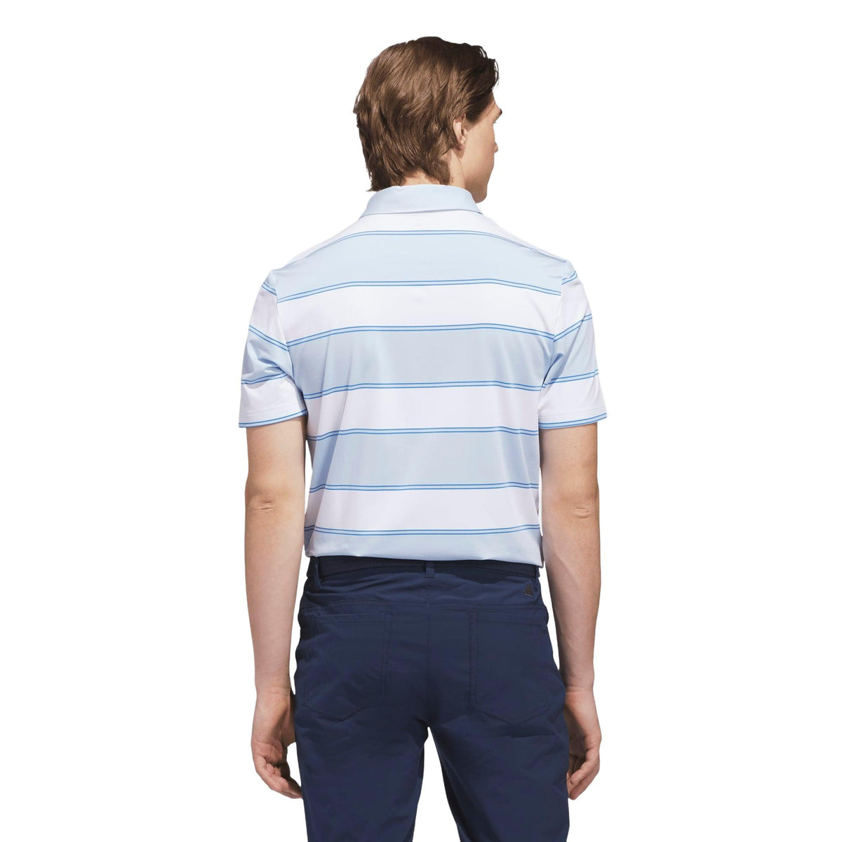 Adidas Ultimate365+ Jumbo Stripe Climacool Polo Shirt