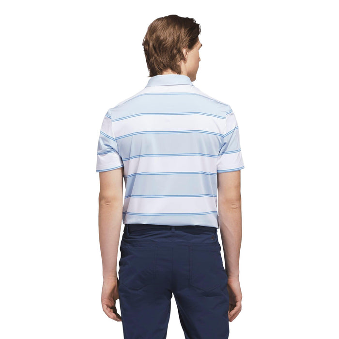Adidas Ultimate365+ Jumbo Stripe Climacool Polo Shirt