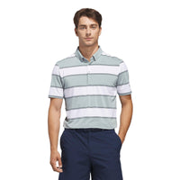 Adidas Ultimate365+ Jumbo Stripe Climacool Polo Shirt