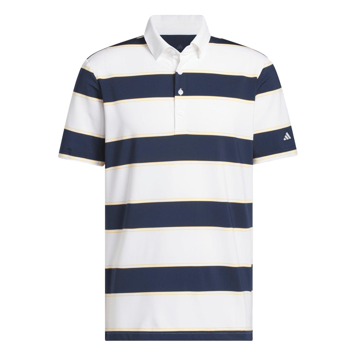 Adidas Ultimate365+ Jumbo Stripe Climacool Polo Shirt