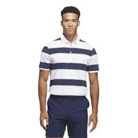 Adidas Ultimate365+ Jumbo Stripe Climacool Polo Shirt