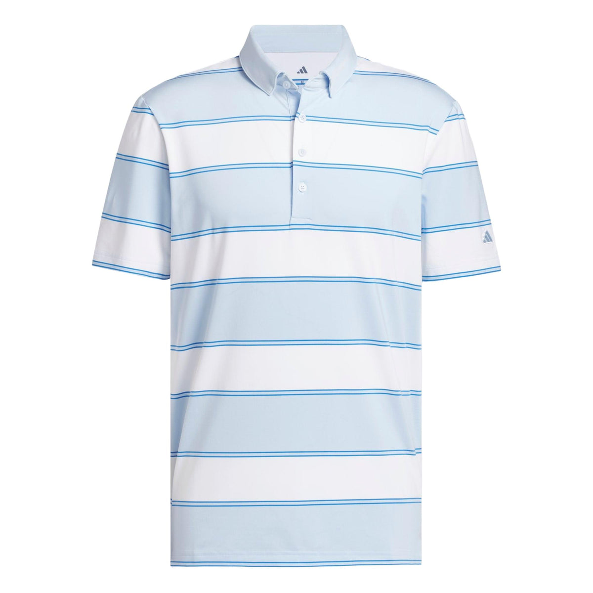 Adidas Ultimate365+ Jumbo Stripe Climacool Polo Shirt