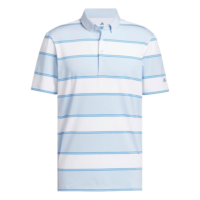 Adidas Ultimate365+ Jumbo Stripe Climacool Polo Shirt