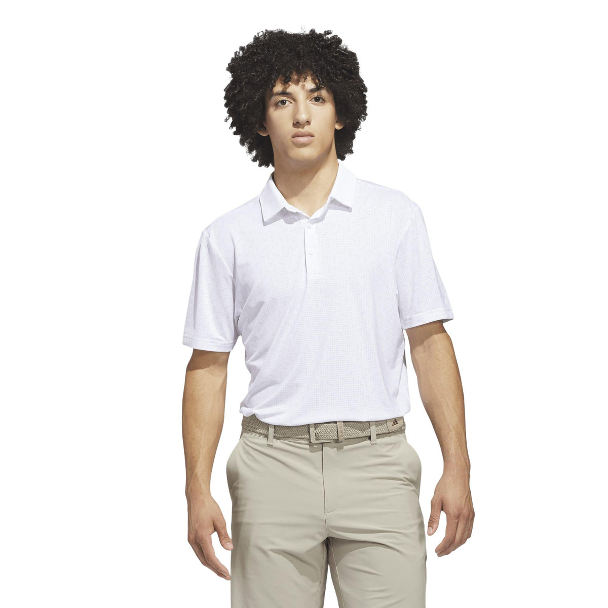 Adidas Ultimate365 Mesh Print Climacool Polo Shirt