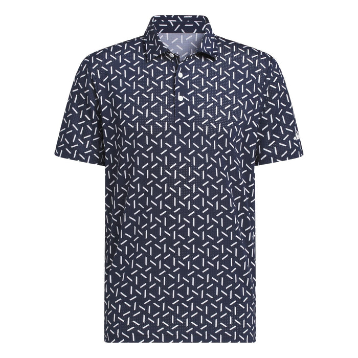 Adidas Ultimate365 Mesh Print Climacool Polo Shirt