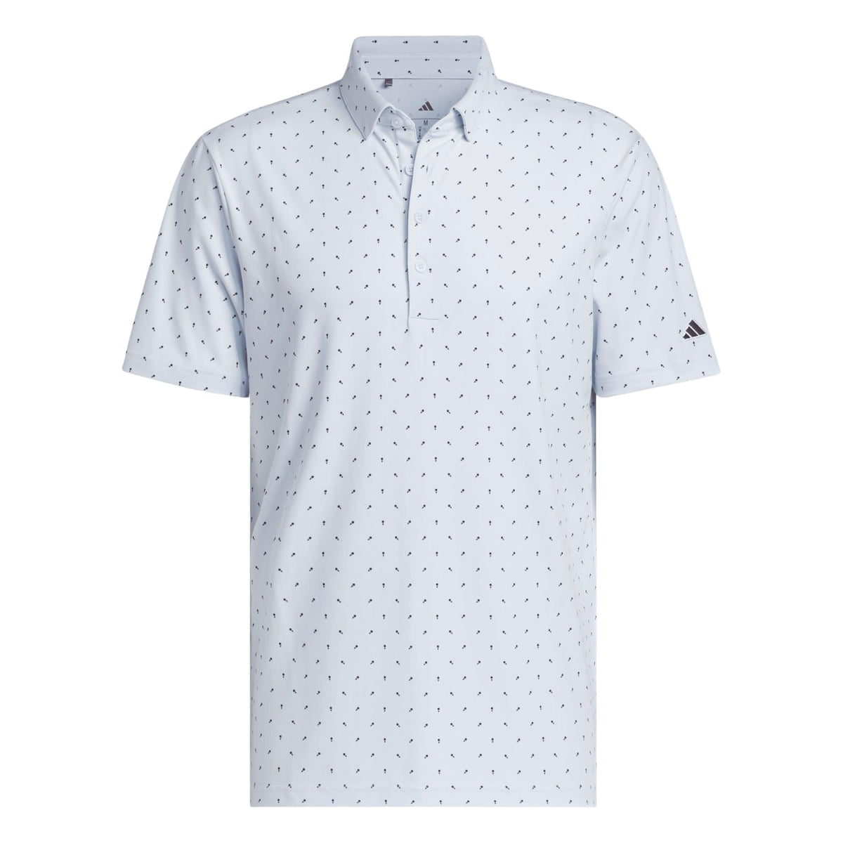 Adidas Ultimate365+ Micro Print Polo Shirt