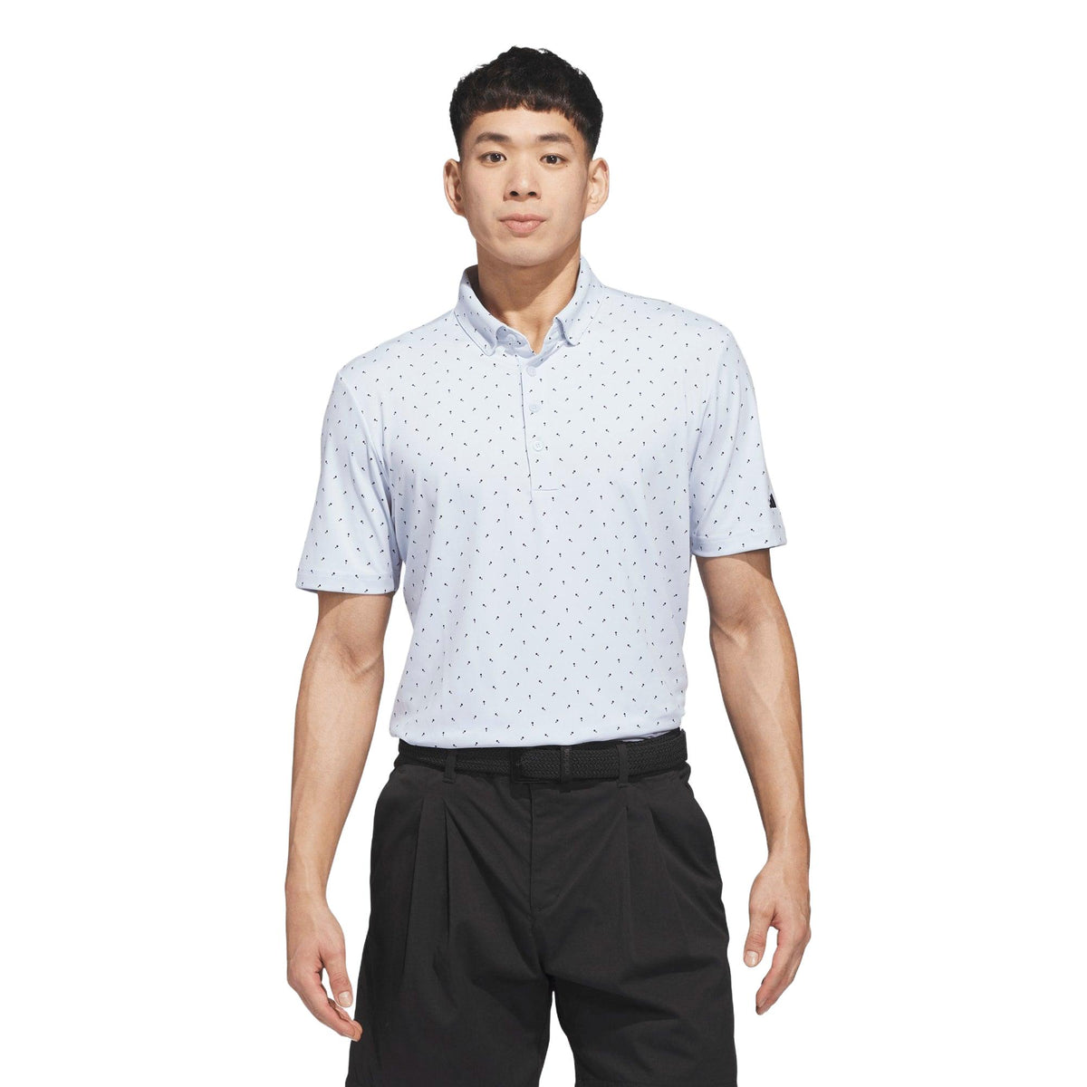 Adidas Ultimate365+ Micro Print Polo Shirt