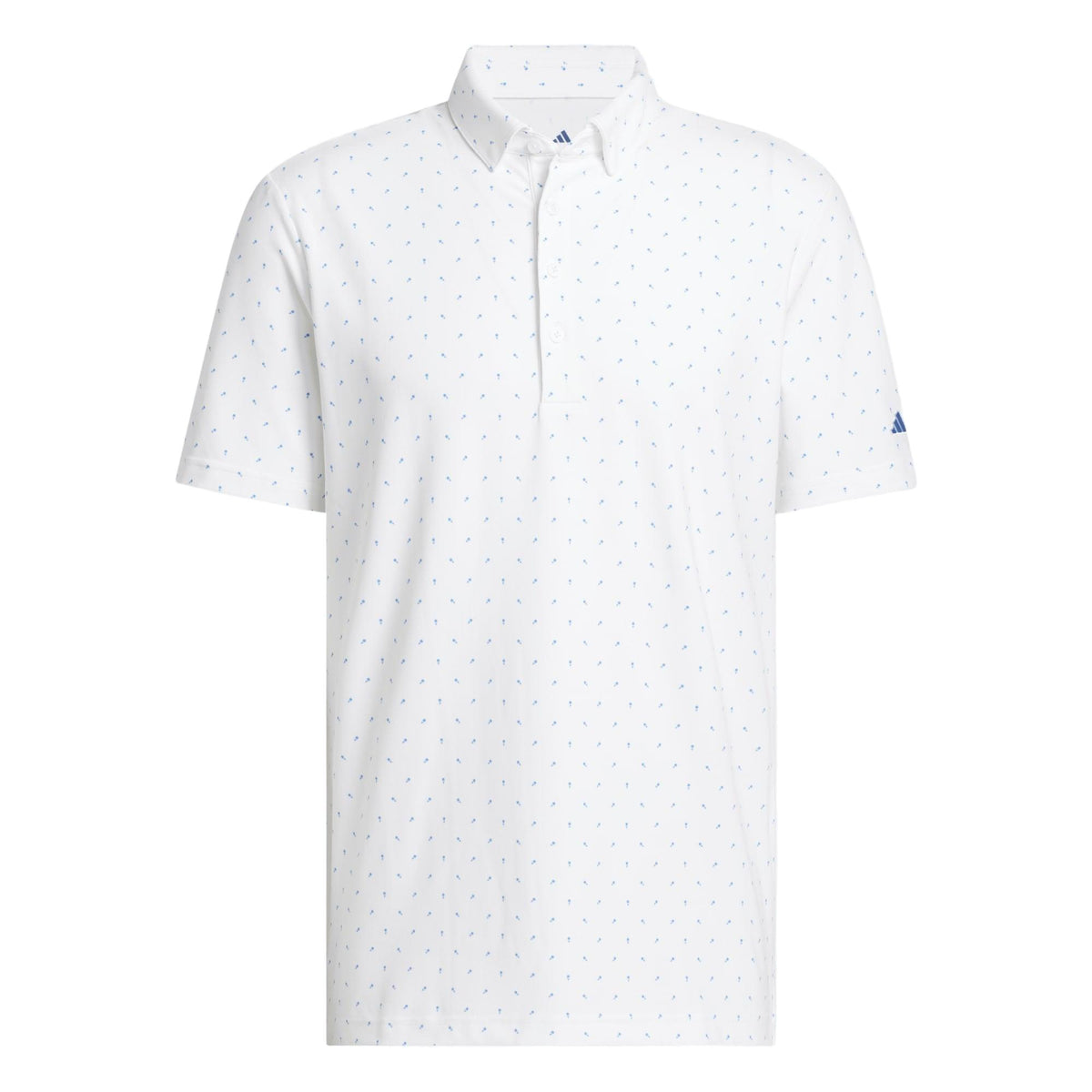 Adidas Ultimate365+ Micro Print Polo Shirt
