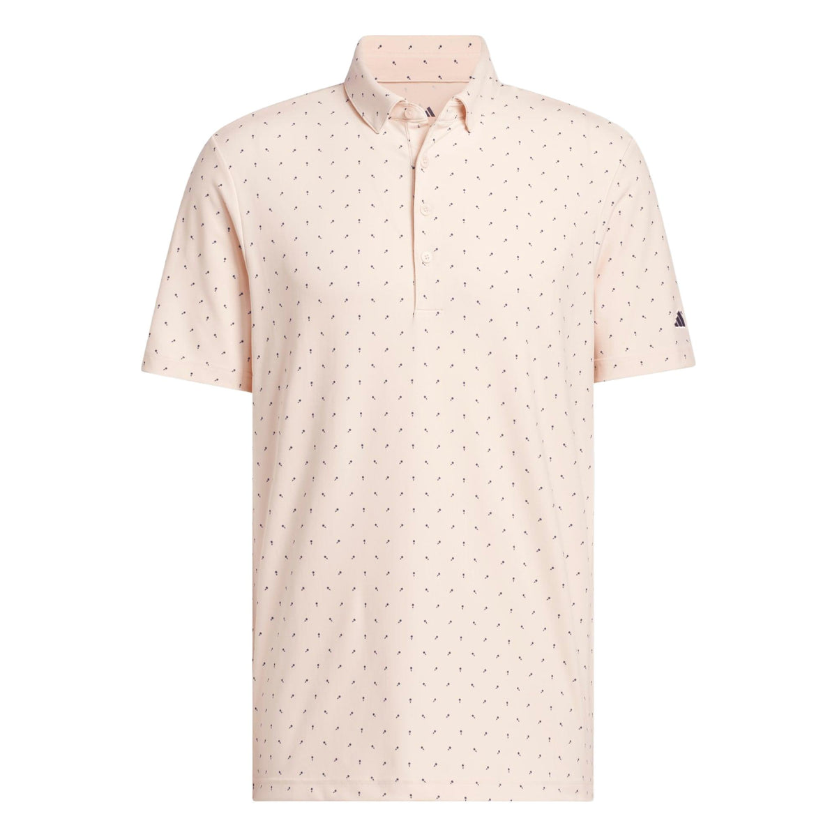 Adidas Ultimate365+ Micro Print Polo Shirt