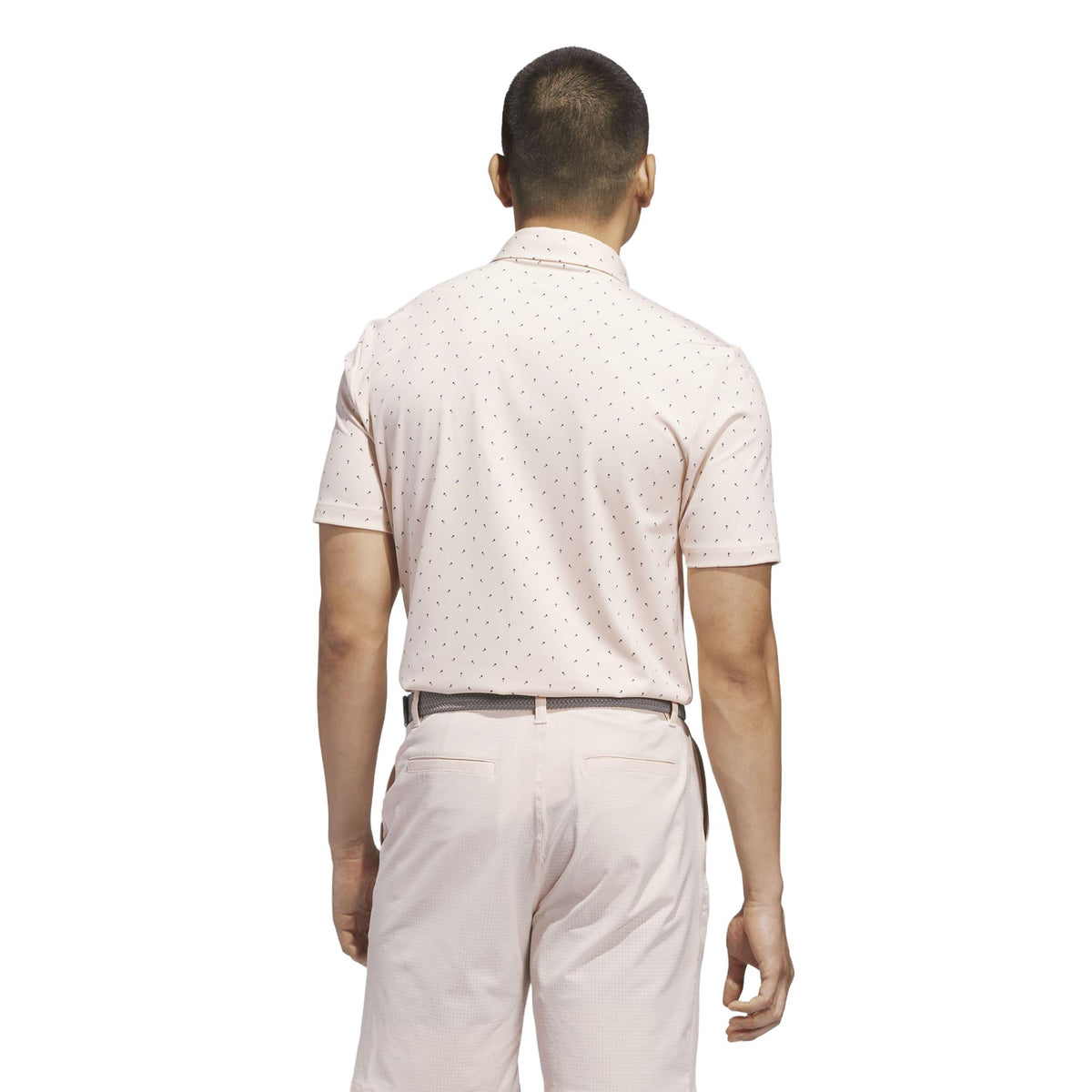 Adidas Ultimate365+ Micro Print Polo Shirt