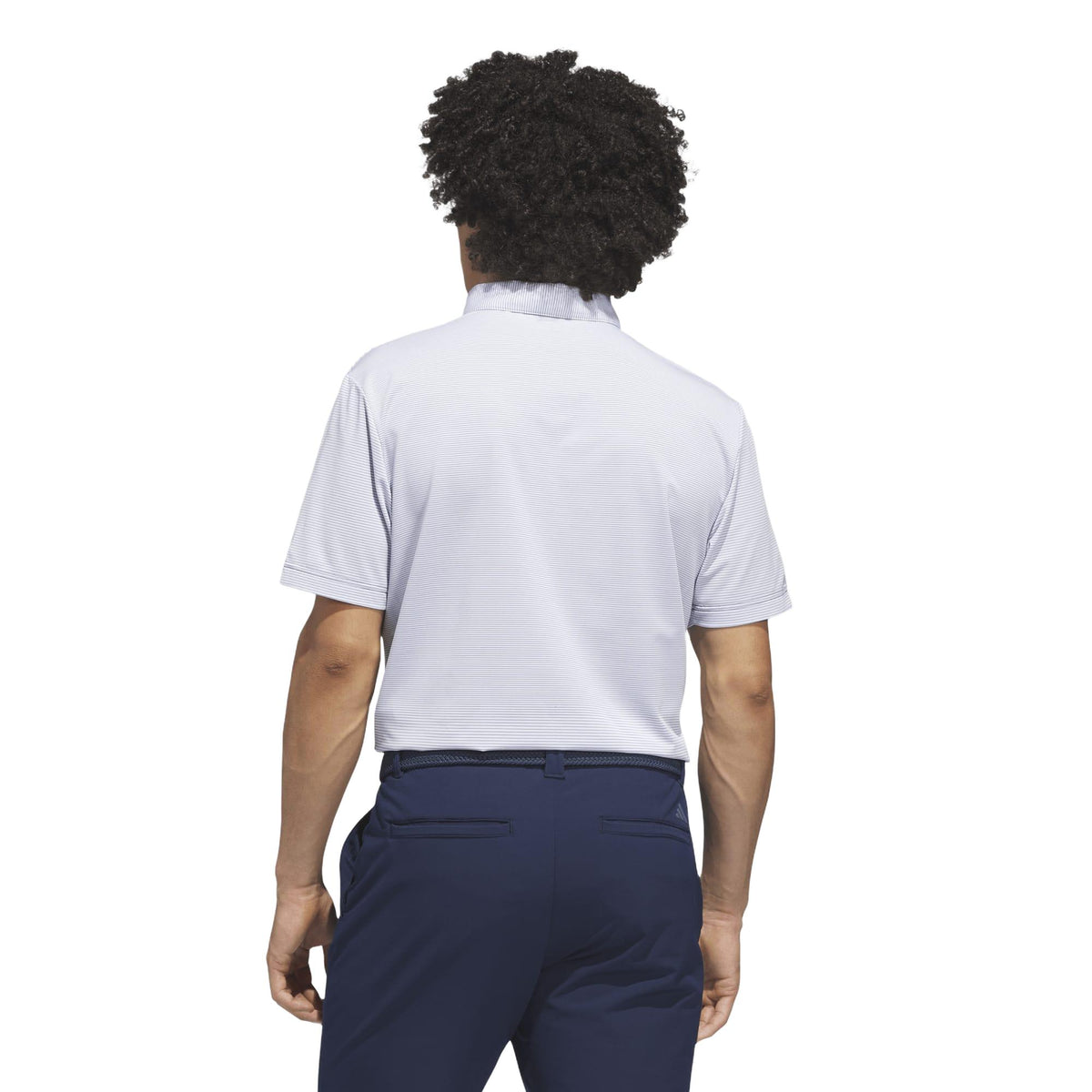 Adidas Ultimate365+ Pencil Stripe Climacool Polo Shirt