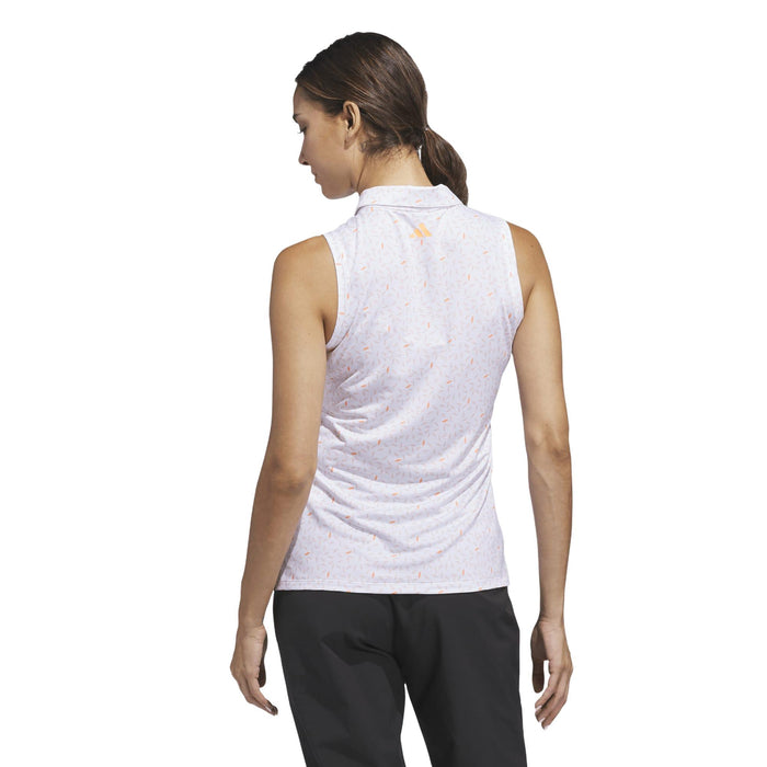 Adidas Ultimate365 Printed Ottoman Climacool Sleeveless Polo