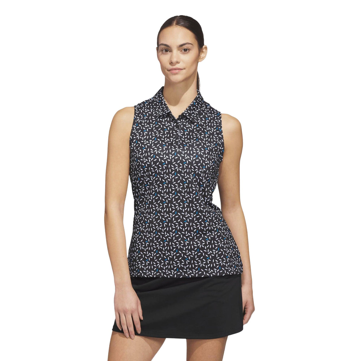 Adidas Ultimate365 Printed Ottoman Climacool Sleeveless Polo