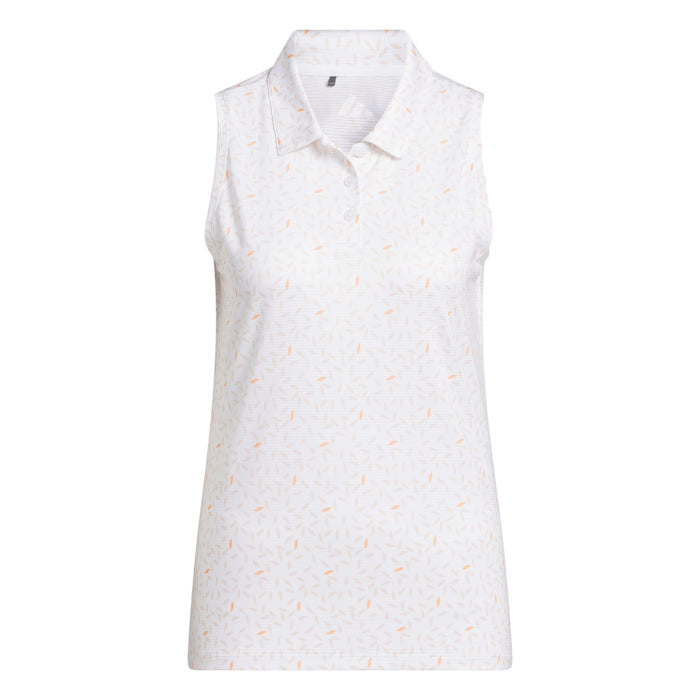 Adidas Ultimate365 Printed Ottoman Climacool Sleeveless Polo