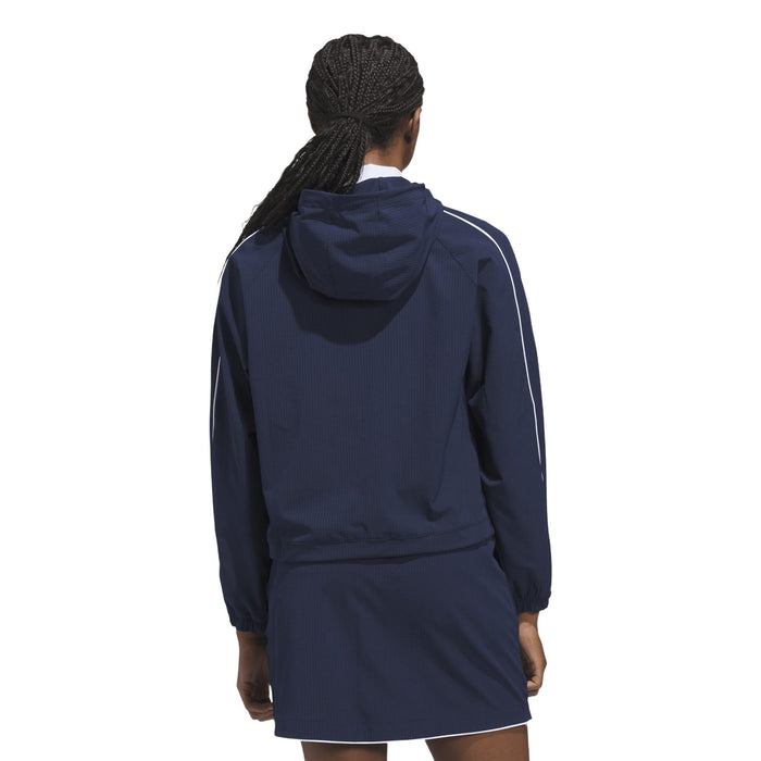 Adidas Ultimate365 Seersucker Quarter-Zip Jacket