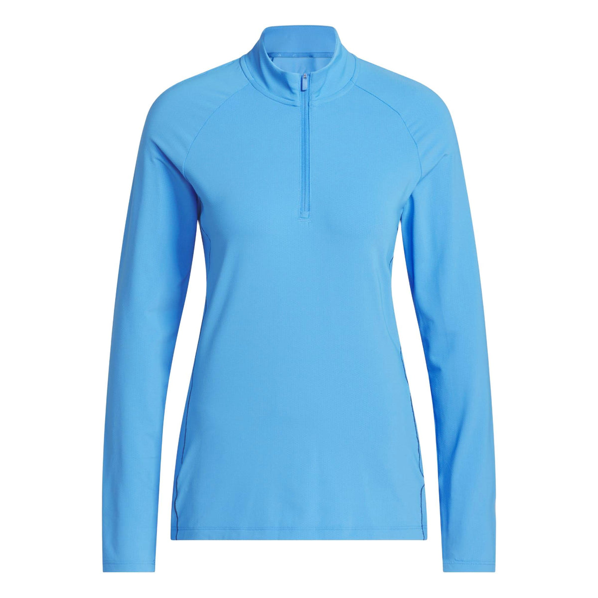 Adidas Ultimate365 Solid Quarter-Zip Mock Polo Shirt