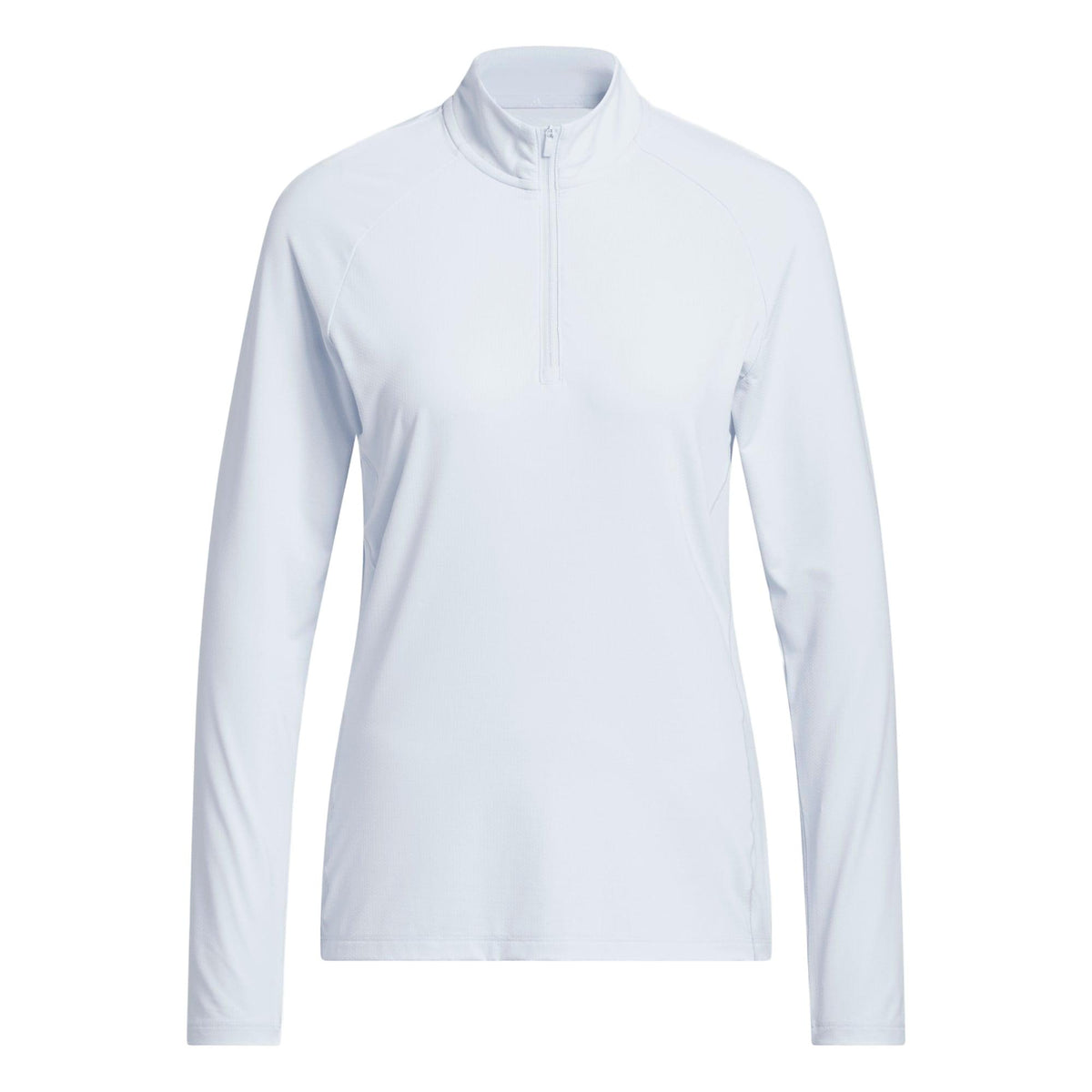 Adidas Ultimate365 Solid Quarter-Zip Mock Polo Shirt