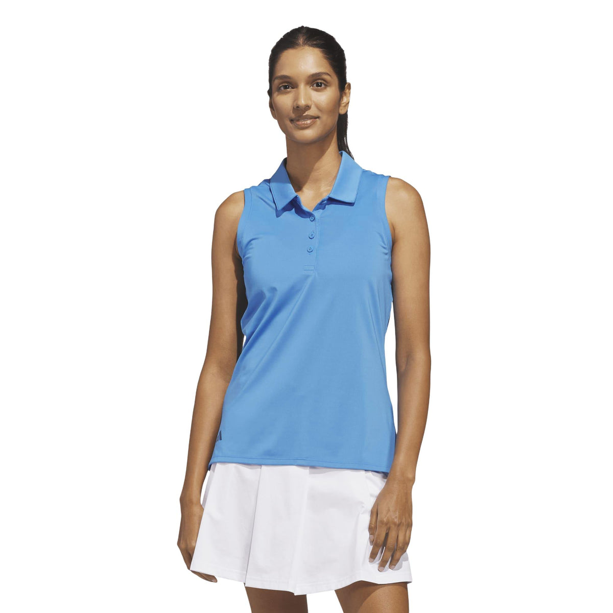 Adidas Ultimate365 Solid Sleeveless Polo Shirt