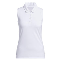 Adidas Ultimate365 Solid Sleeveless Polo Shirt
